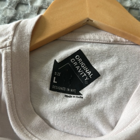 Original Gravity Graphic Long Sleeve Shirt with Comic Print - Picture 4 of 8